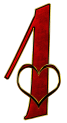 Number 1-heart
